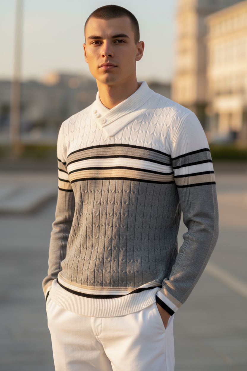 MIGUEL BHARROSS Maglione Uomo 6 53765-53766-53767-53768