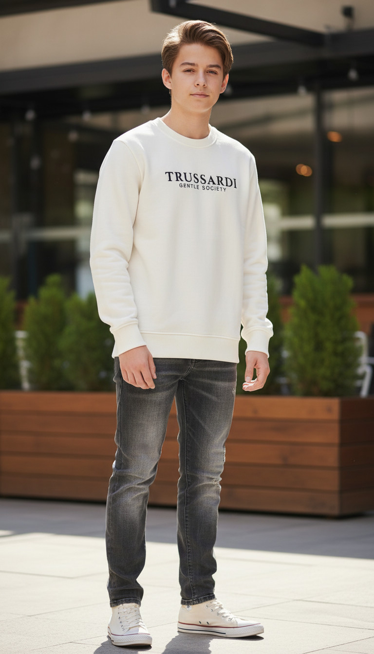 TRUSSARDI FELPA Ragazzo 9 61988-61992-61989-61990-61991