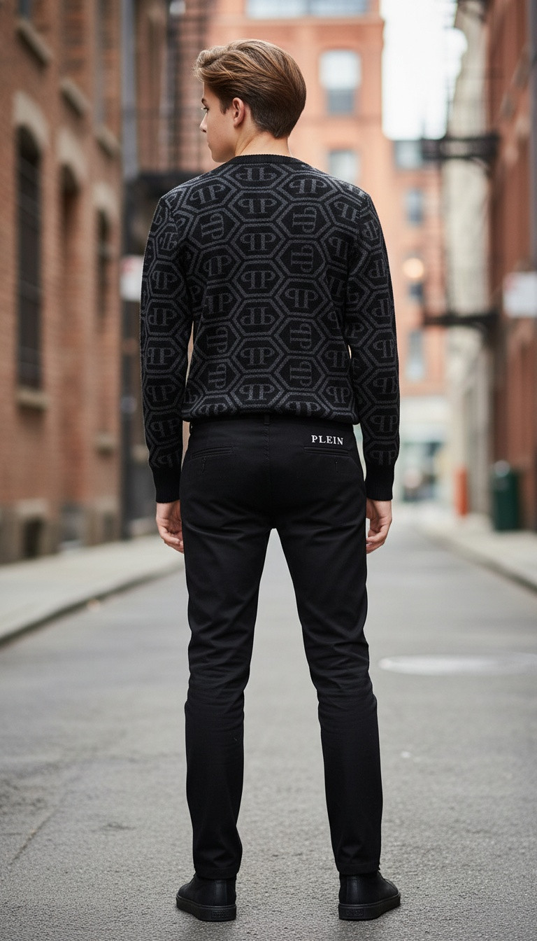 PHILIPP PLEIN pantalone Ragazzo 2 63596-63595-63598-63597