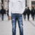 blu jeans scuro